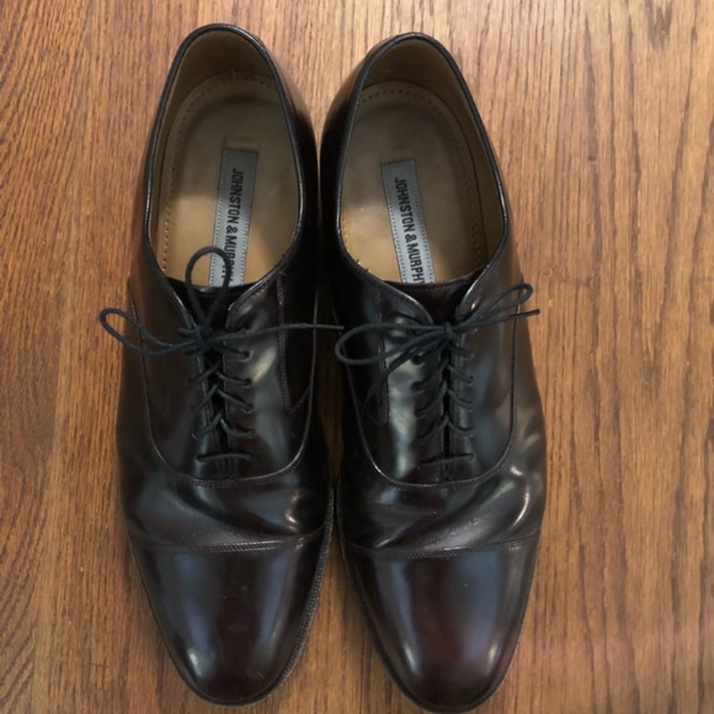 Johnston & Murphy Men's Melton in Bordeaux EUC size 11
